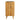 Austin - 3 Door Accent Cabinet With Tapered Legs - Natural