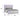 Opium - King Size Tufted Bed - White