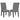 Tufted Rolled Backrest Side Chairs (Set of 2)