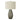Lighting, Table Lamp, Resin, Contemporary - Gray