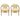 Outdoor Accent Armchairs For Patio (Set of 2) - Natural / Teak