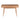 Pebble - Contemporary Double Desk - Natural / White