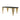 Oval Dining Table With Glass Top And Stainless Steel Base
