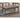 Upholstered Dining Bench - Brown / Gray
