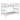 Slatted - Headboard Twin / Twin Bunk Bed With Built In Ladder Design - White