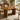 Oval Dining Table With Cylindrical Legs - Brown