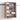 Devi - Wall Mounted Wood Closet System With Modular Units And Warm - Oak