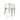 Clayten - Arm Chair (Set of 2) - Brown Oak / Off White