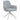 Flare - Arm Side Dining Chair With Tufting - Gray