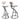 Round Print Bar Stools Upholstered Chairs For Kitchen (Set of 2)