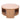 Modern Minimalist Round Coffee Table With Shelf Storage - Natural