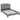 Modern Bed Frame With Tufted Upholstered Headboard
