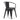 Larkin - Metal Dining Arm Chair (Set of 2) - Distressed Black / Silver