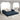 Convertible Couch Bed With 2 Pillows, 3 Seat Folding Floor Couch & King Size Bed Mattress, Diy Combination - Blue