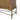 Metal Base Sideboard - Light Brown