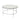 Tempered Glass Round Coffee Table With Four Legs - Clear