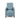 Repose Upholstered Recliner Chair With Nailhead Trim And Side Pocket - Light Blue