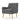 Modern Arm Chair With Tufted Back And Wooden Legs