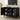 Modern Mirrored TV Stand, 3 Adjustable Shelves For Living Room