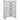 Lockeford - 5 Drawer Chest - White
