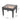 Outdoor Antibes Wicker Side Table, Accent Table - Gray