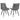 Tufted Swivel Side Chair (Set of 2) - Gray