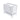 36" Bathroom Vanity With 1 Cabinet And 3 Drawers 1, Storage Solution - White