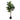 47" Tall, Artificial Plant, Fiddle Tree, Indoor, Fake, Floor, Greenery, Potted, Real Touch, Decorative - Green / Black