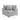 Jenny - Corner Accent Chair - Gray