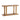 Console Table & Bottom Shelf - Walnut