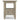 Warm Shaker - Narrow Side Table - Light Brown