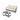 2 Piece Patio Set With Cushions & Coffee Table