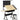 Drafting Table With Metal Perforated Board Pannel - Black / Brown