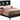 Bed With Transitional Design Stylish