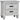 Lockeford - 2 Drawer Nightstand With Pull Out Tray - White