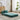 Convertible Floor Sofa Bed With Fixed Shape Frame For Living Room - Dark Green