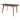 Rectangular Dining Table With Butterfly Leaf - Walnut