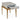 Perrine - Chairside Table - Silver