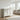 3 Door Buffet Cabinet With Adjustable Shelves - Matte White / Grayish
