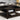 Flora - MDF Lift Top Coffee Table With Shelves - Dark Brown