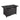 Outdoor Fire Pit Table With Lid - Black