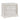 2 Drawer Storage Nightstand Bedroom Furniture - Antique White
