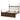 Platform Bed Frame With Tufted Upholstered Scallop Headboard