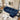 3 In 1 Pull Out Sofa Bed, Convertible Sleeper Sofa Bed, 3 Seater Sofa With Movable Ottoman - Blue