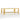 Coffee Table With Double Tier, Rectangular Design - Gold