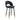 Modern Upholstered 360° Rotatable Bar Chair With Metal Legs For Dining Room (Set of 2)