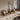 TV Stand, L Shaped Handle Entertainment Console With Storage - Natural