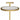 Brook - C Side Table - White / Gold
