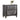 Nightstand, 2 Drawer Upholstered Frame - Gray