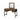 Juvanth - Rustic Vanity Desk Mirror - Oak